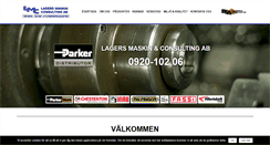 Desktop Screenshot of lagersmaskin.se